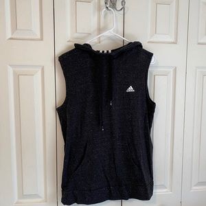 Women’s Adidas Hooded Sleeveless Top